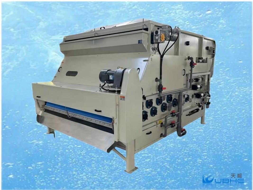 Sludge Dewatering Gravity Belt Thickener Three Filter Belt Type Filter Press