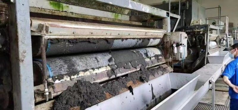 Automatische Gurt-Filter-Hersteller-Drehtrommel-Verdickungs-Entwässerung