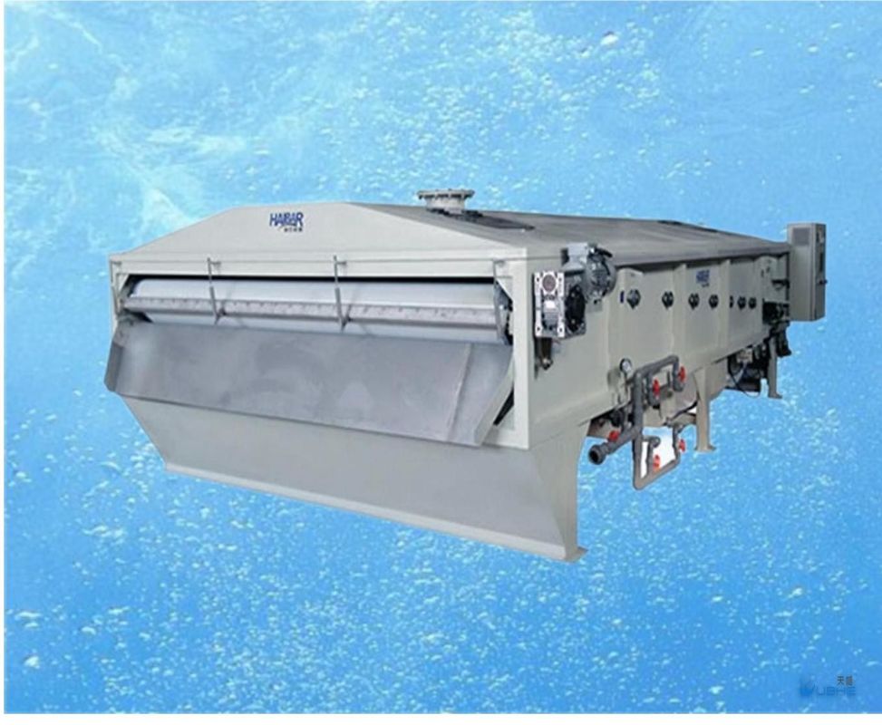 Schwerkraftverdicker Abwasserbehandlung Bandverdicker Filter Niederdruck