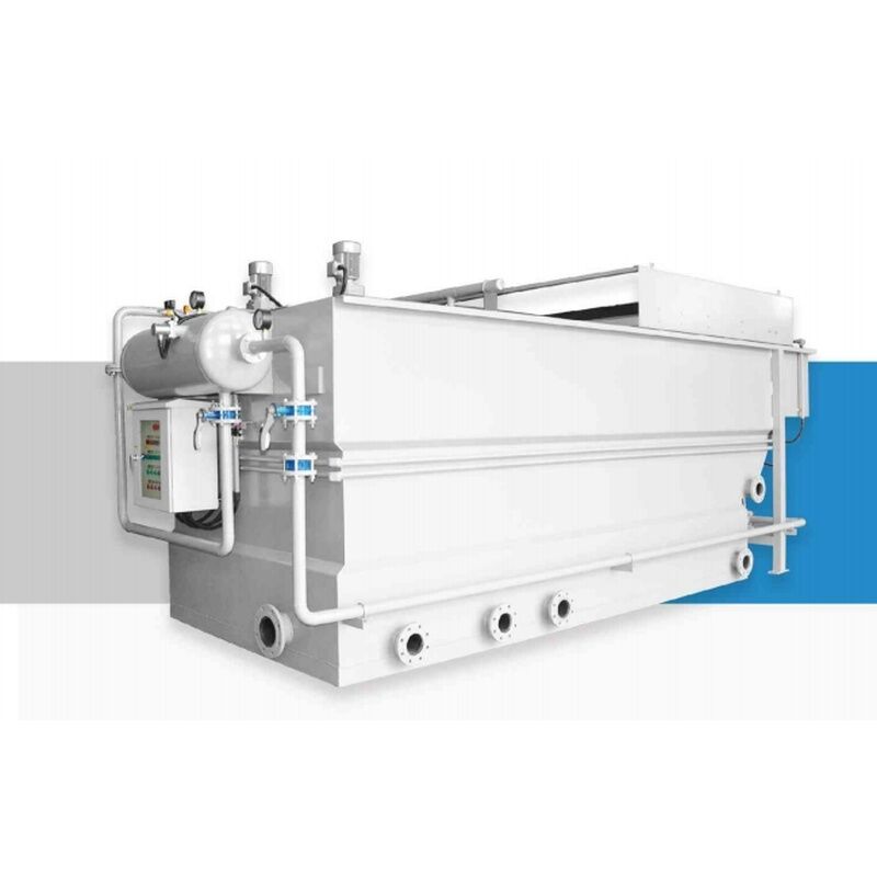 Textile Dyeing Dissolved Air Flotation DAF System Color Removal Wastewater Treatment Stainless Steel 2-150 m3/h Unit