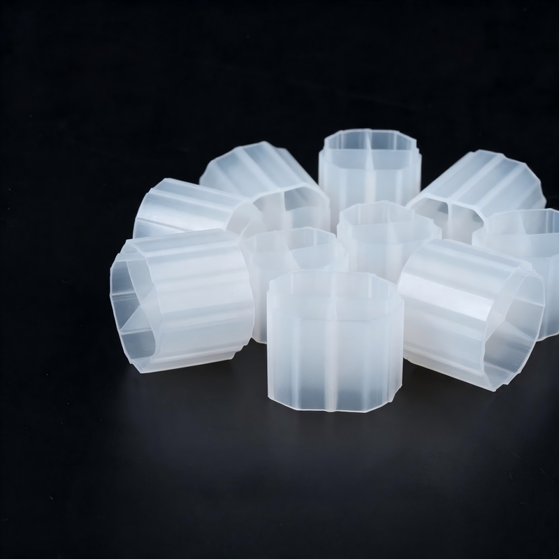 HDPE MBBR Wastewater Treatment Filter Media Biofilm Carrier 800m²/m³ for Municipal Sewage Plants Latin America