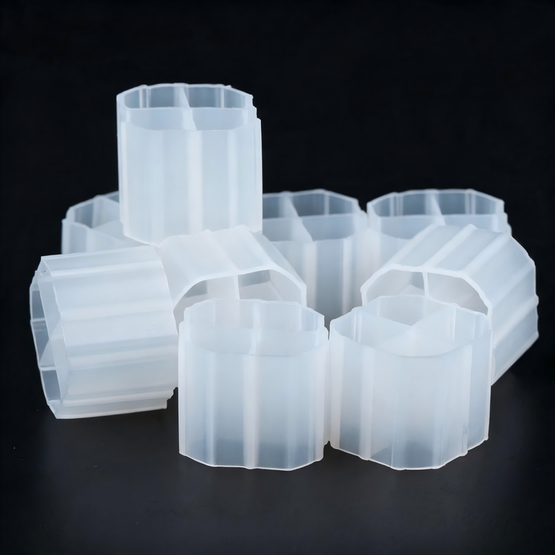 HDPE MBBR Wastewater Treatment Filter Media Biofilm Carrier 800m²/m³ for Municipal Sewage Plants Latin America