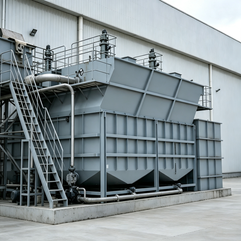 Integrated Coagulation Flocculation Lamella Clarifier 20-80m³/h for Wastewater Treatment Plant Combined System