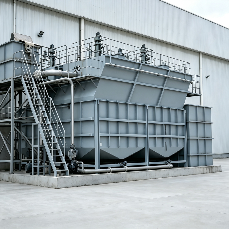 High-Capacity Lamella Clarifier Inclined Plate Settler for Municipal Wastewater Treatment 50-200m³/h