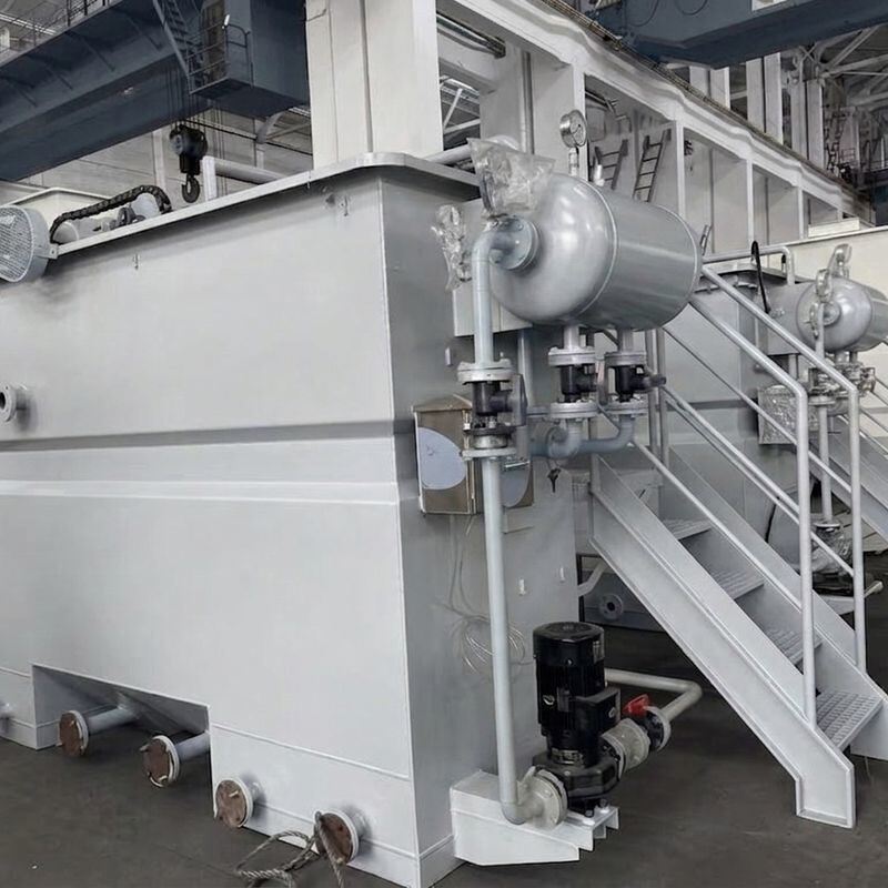 Dissolved Air Flotation DAF Clarifier 316L PLC 2-150 m3/h for Latin America Food and Beverage Wastewater Treatment