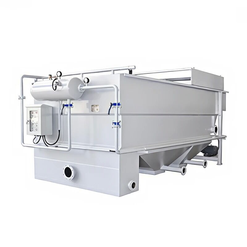 DAF Dissolved Air Flotation Clarifier 316L PLC 2-150 m3/h for South America Textile Pulp Wastewater Treatment