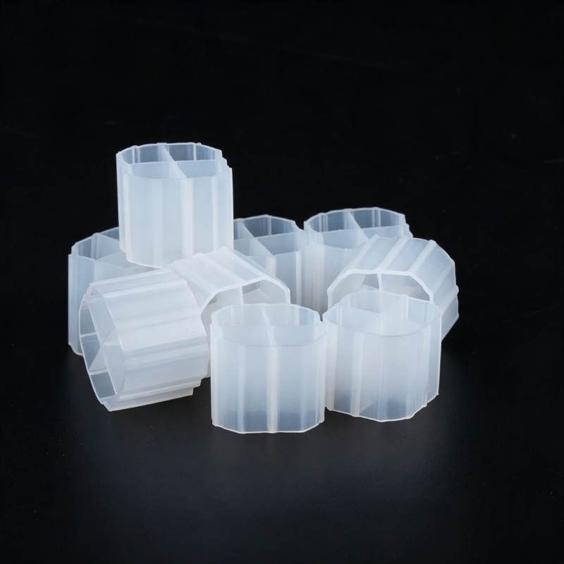 Industrial Effluent Treatment ETP Bio Media Virgin HDPE MBBR Biofilm Carrier for South America Plant Applications