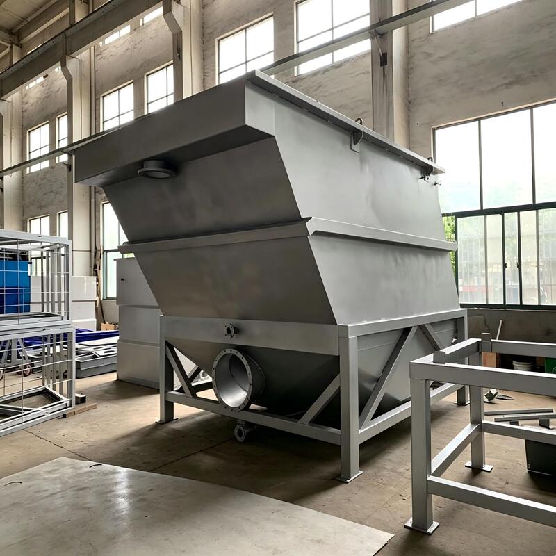 Industrial Lamella Settler Solid Liquid Separator Machine Clarifier 10-100m³/h for ETP Mining Wastewater