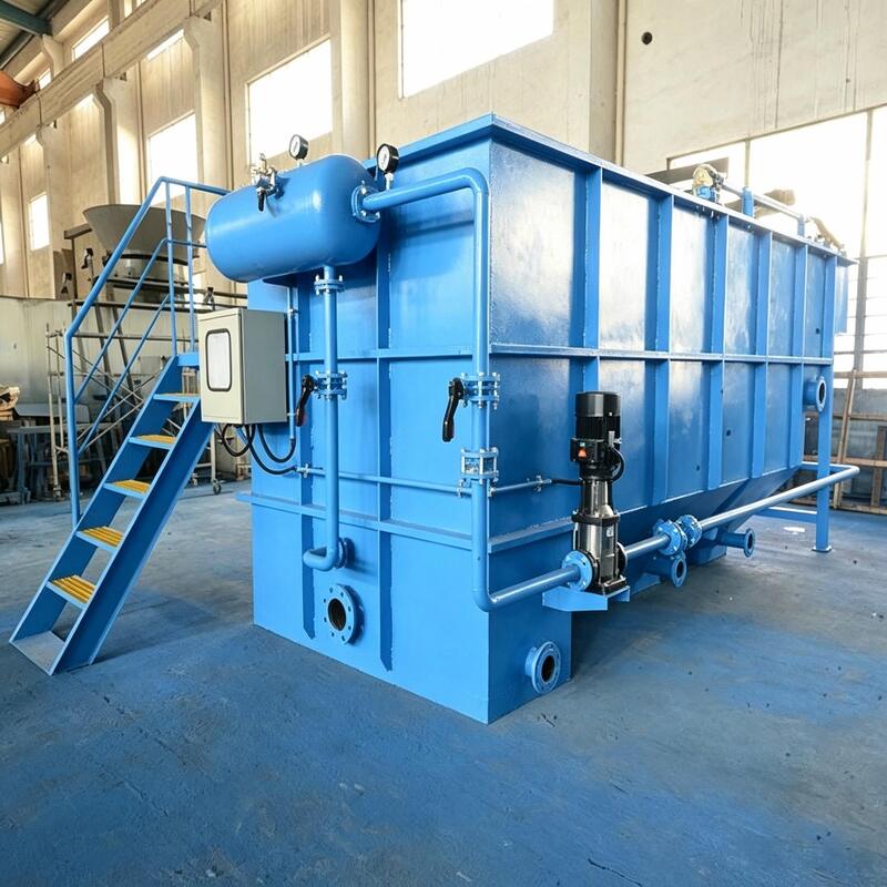 DAF Dissolved Air Flotation Solid Liquid Separator Machine 2-150m³/h for ETP Industrial Wastewater