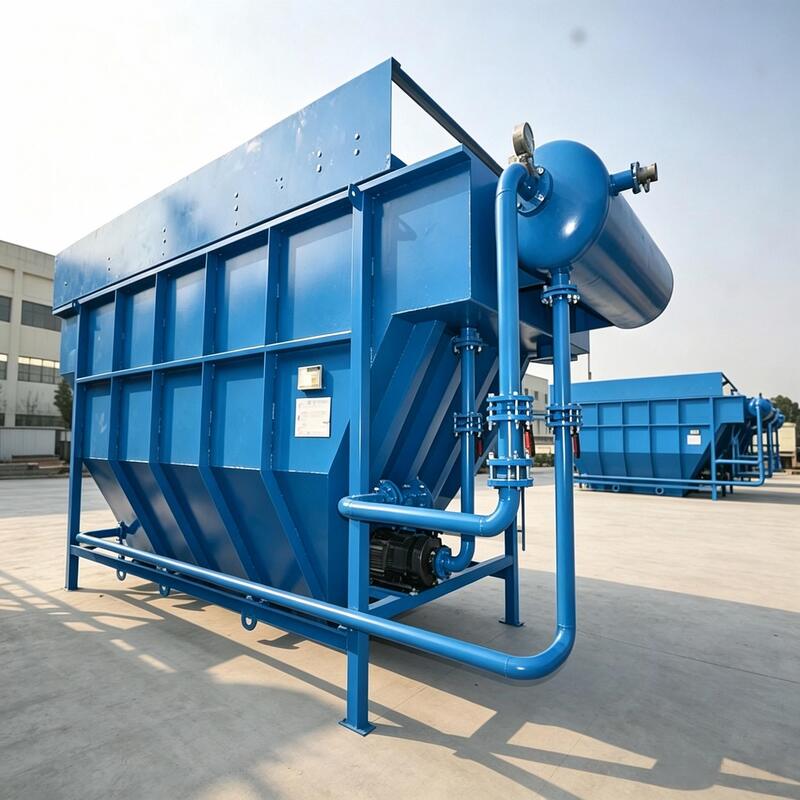 Dissolved Air Flotation Oil Water Separator Machine 2-150m³/h for ETP Industrial Wastewater Customizable