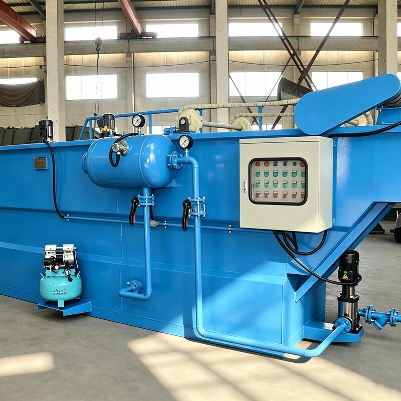 DAF2 Dissolved Air Flotation Machine 10-150m³/h for ETP Algae Removal Water Treatment