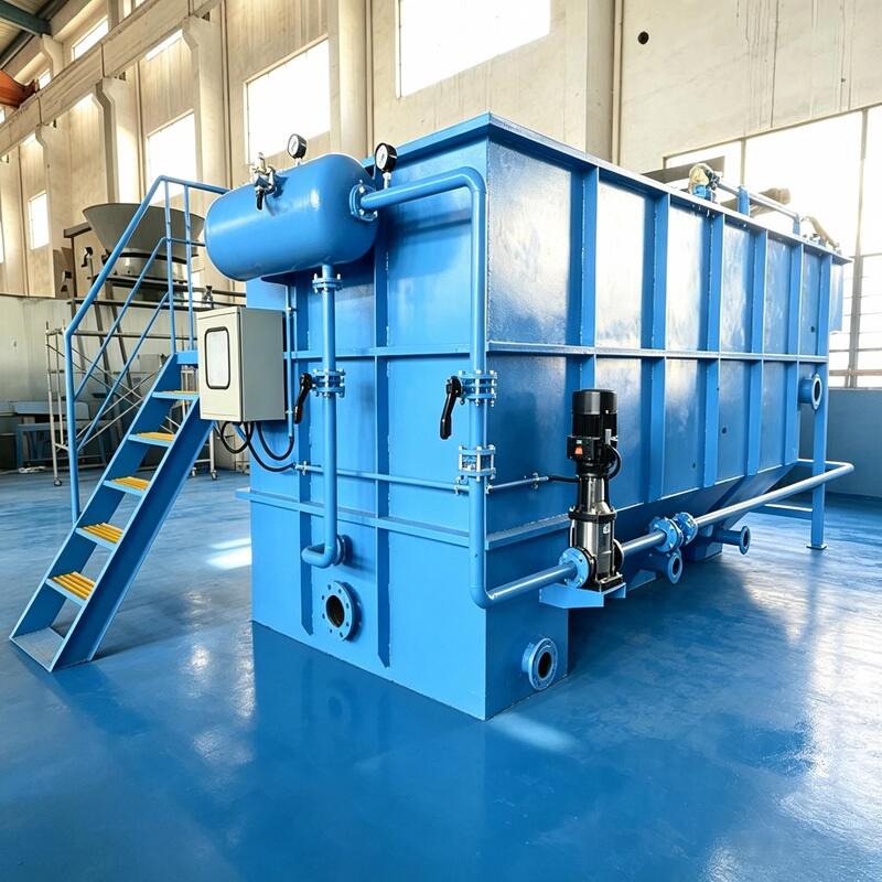 DAF2 Air Flotation Machine Solid Liquid Separator 10-150m³/h for High Load Industrial Wastewater