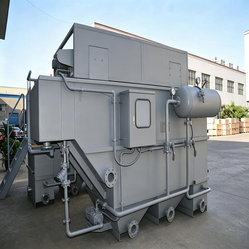 Stainless Steel DAF Air Flotation Machine 10-150m3/h High Load Industrial Wastewater Treatment System