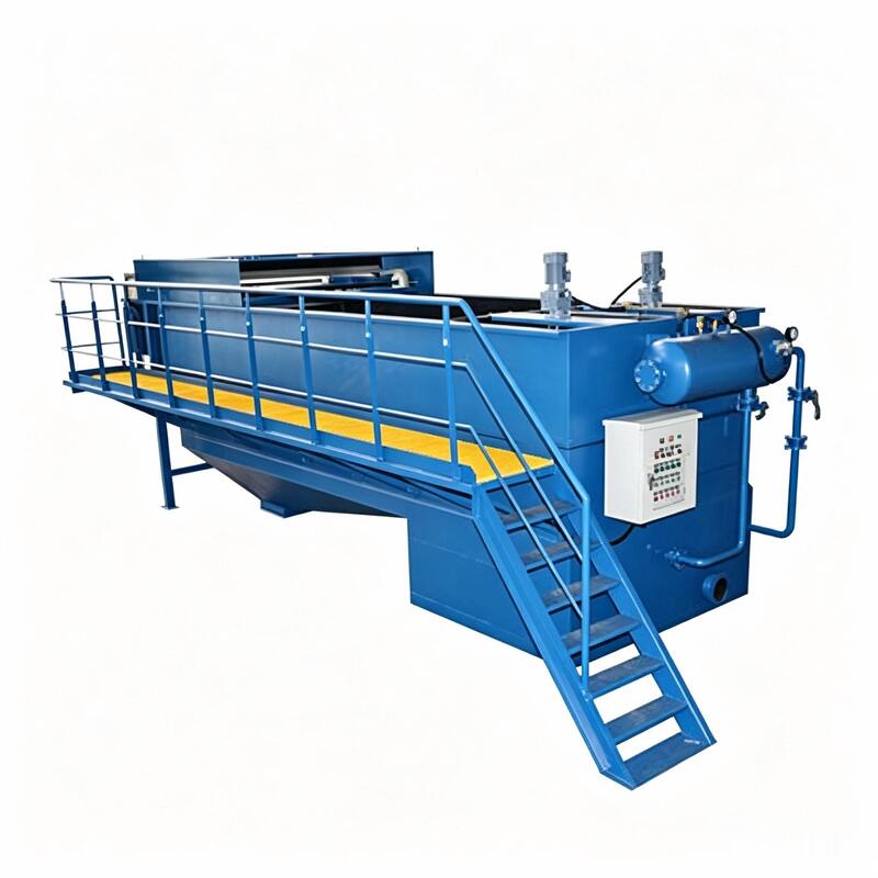 Solid Liquid Separator DAF Air Flotation Machine 10-150m3/h Stainless Steel ETP Effluent Treatment Equipment