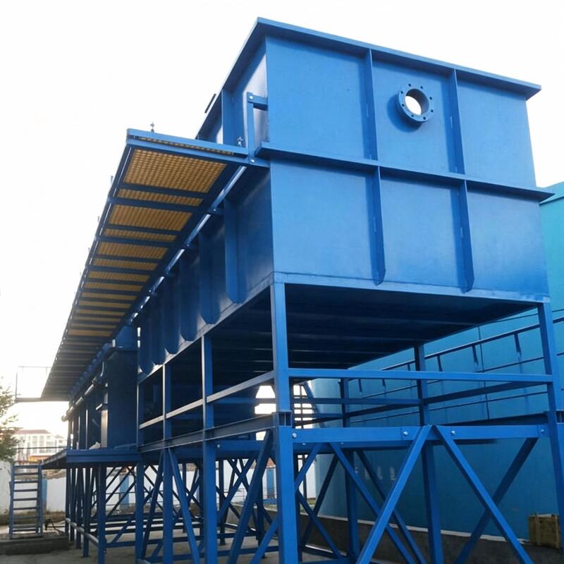 DAF Dissolved Air Flotation System 10-150m3/h Stainless Steel WWTP Industrial Wastewater Treatment Equipment