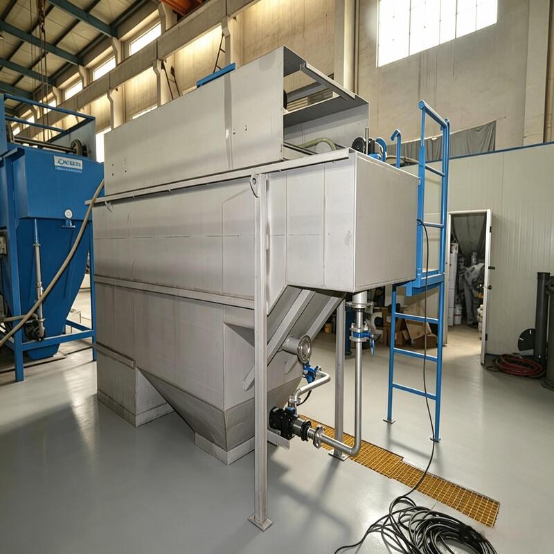 Versatile DAF Dissolved Air Flotation System 10-150m3/h Stainless Steel WWTP Sewage Treatment Equipment