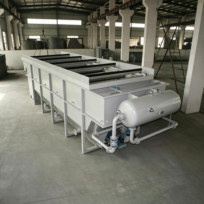 Solid Liquid Separation Machine DAF Dissolved Air Flotation 10-150m3/h Stainless Steel WWTP ETP