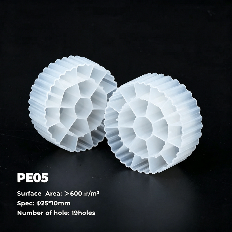 Bio Media MBBR HDPE Biofilm Carrier 800m2/m3 Filter Media for WWTP ETP Sewage Treatment